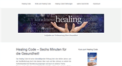 Desktop Screenshot of healing-code.info